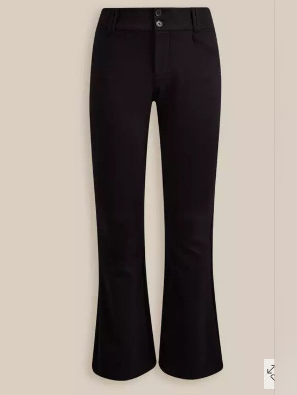 Torrid 14R Trouser Bootcut Ponte Pant Black